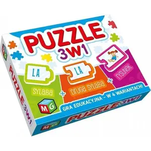 Развивающая головоломка Multigra Multigra Puzzle 3w1 – набор 3 в 1