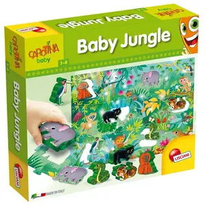 Puzzle sliding Lisciani 58471 — Flora & Fauna, for ages 1–4, toddler sliding puzzle