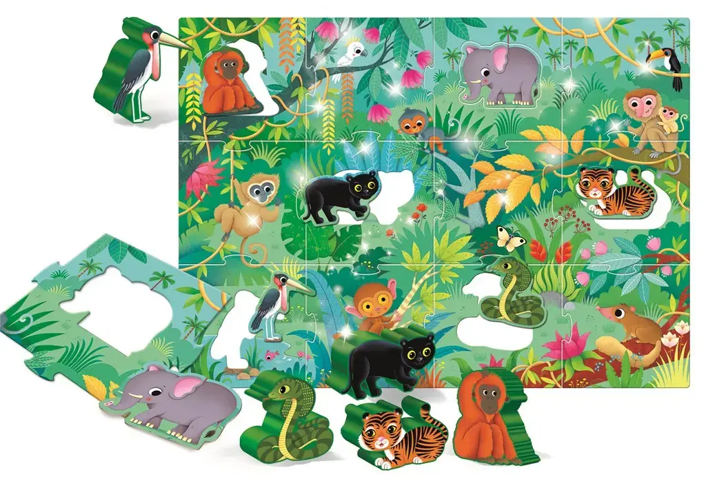 Lisciani 58471 sliding puzzle Flora & Fauna Photo 2