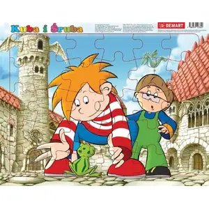 Puzzle frame set Demart Kuba i śruba — educational puzzle accessory, manufacturer MPN 369170