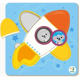 Puzzle Dodo 5 mini Rakieta by Dodo — children's mini jigsaw puzzle