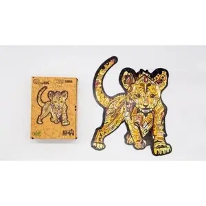 Деревянный эко-пазл PuzzleOK 130 деталей Simba A3 — детский развивающий пазл