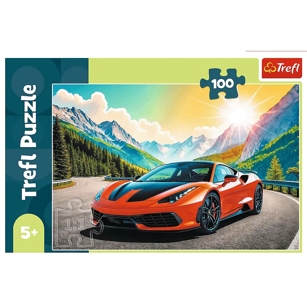 Puzzle TREFL 16490 — 100 daļas Transportlīdzekļi Photo 3