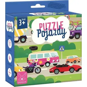 Kangur Puzzle Pojazdy 3+ пазл Photo 1