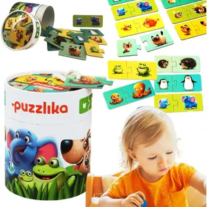 Kartona puzle Cubika PUZZLE MOJA RODZINA 20 gab. — ģimenes pāri (vecāki un bērni)