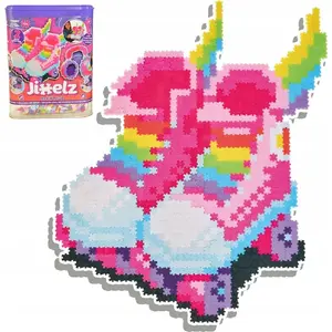 Mīkla Qelements Puzzle 1250 Pixelki Jixelz Rock 'n' Rolki – 1250 gab., pikseļu stils