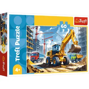 Пазл TREFL 17406 — 60 деталей, тема «Транспорт», 330×220 мм, возраст 4+