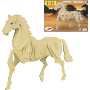 Wooden Revolver Puzzle Trifox Układanka drewniana rewolwer – Trifox 498617