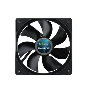 Fan Gelid Silent 120 mm — 120mm black case cooling fan