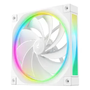 Computer case fan DeepCool FL14R — 140 mm, FDB bearing, 500–1700 RPM, white