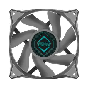 Computer case fan Iceberg IceGALE 120 mm, 12 V, 500–1850 RPM, Fluid Dynamic Bearing, grey