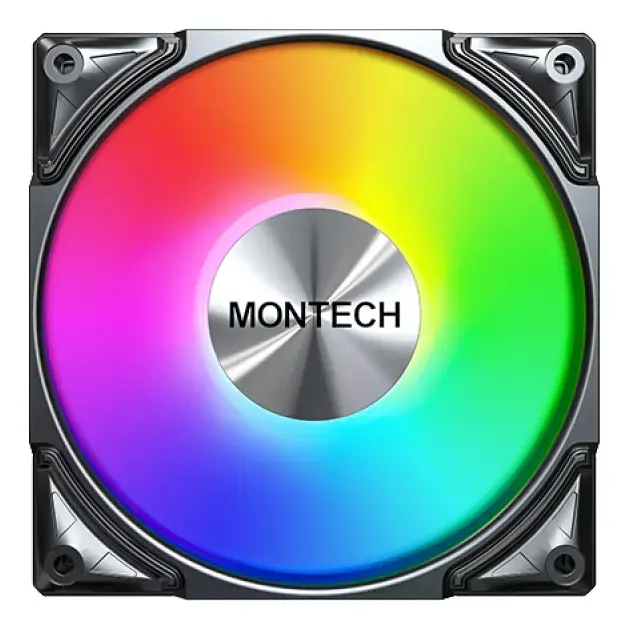 Montech METAL PRO 12 ARGB PWM 120 мм вентилятор Photo 2