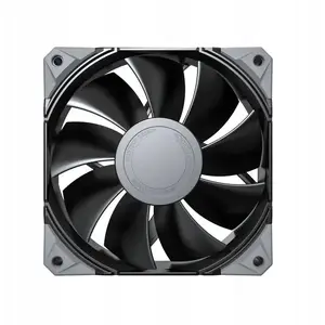 Ventilators Montech E28 PWM Black 120 mm, 4‑pin PWM, 120×25 mm