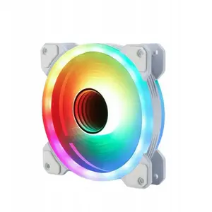 120mm ARGB korpusa ventilators Gelid Stella Infinity balts, modelis FN-STEELA-03-W