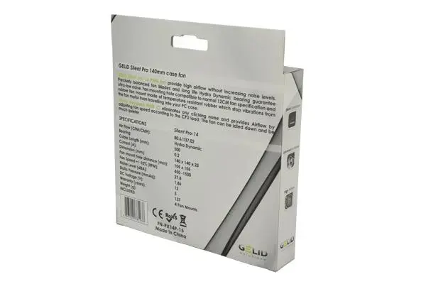 Gelid Silent Pro 14 140 мм вентилятор Photo 3