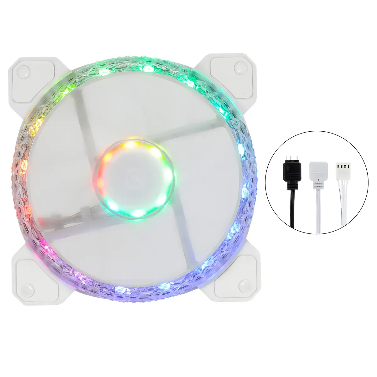 Gelid Stella Daisy Chain 120 mm fan set Photo 3
