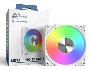 Montech METAL PRO 12 ARGB PWM 120 мм вентилятор Photo 3