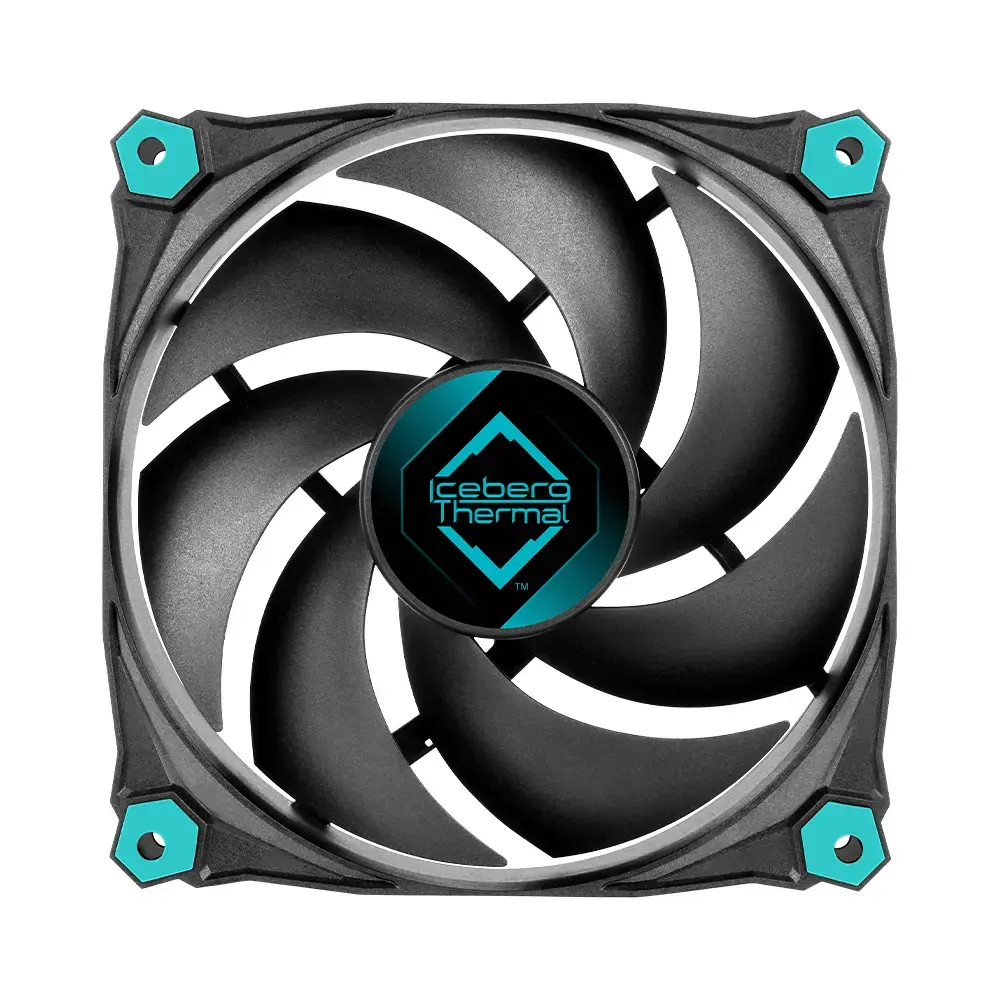 Iceberg IceGALE Silent 120 mm ventilatori 3 gab. Photo 6