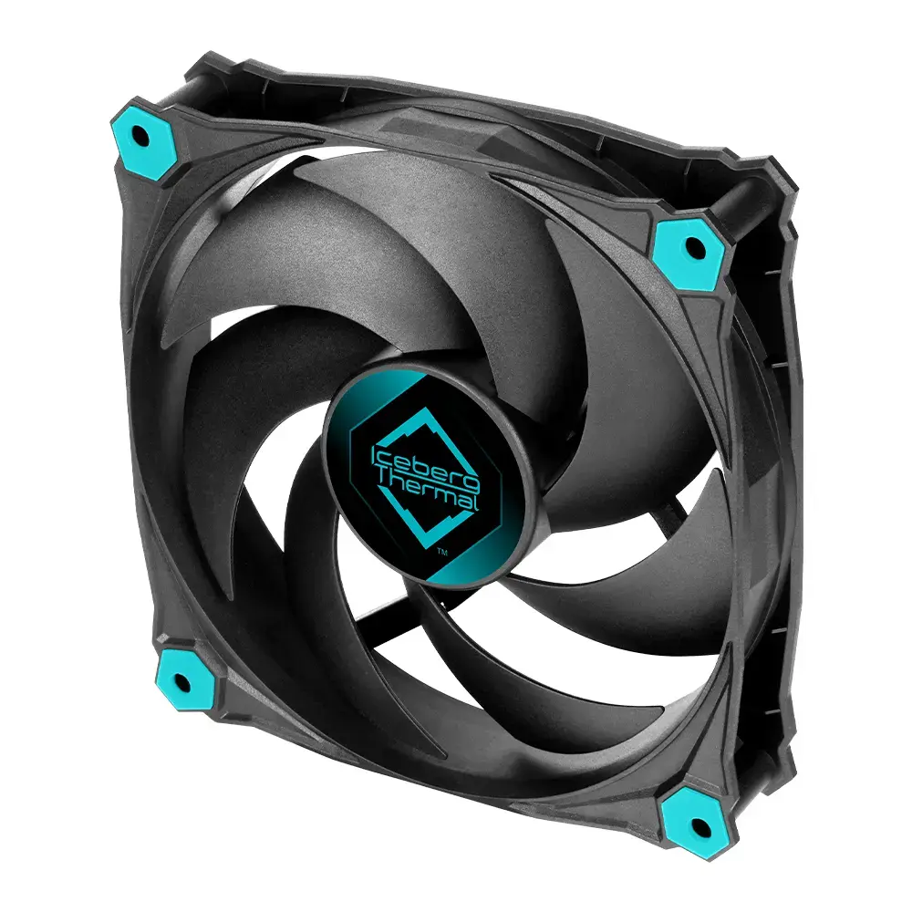 Iceberg IceGALE Silent 120 mm ventilatori 3 gab. Photo 7