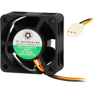Axial Fan BLOW 40×20 mm 24V sliding-bearing — compact 40mm PC/industrial cooling fan