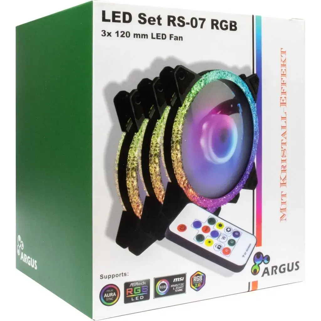 Вентилятор ARGUS Inter-Tech Argus RS-07 120 мм Photo 8