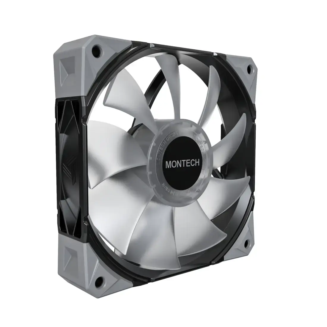 Montech E28 ARGB 120 mm korpusa ventilators — 3 gab. Photo 2