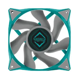 Computer case fan Iceberg IceGALE 120 mm Teal, 500–1850 RPM, FDB, 12 V