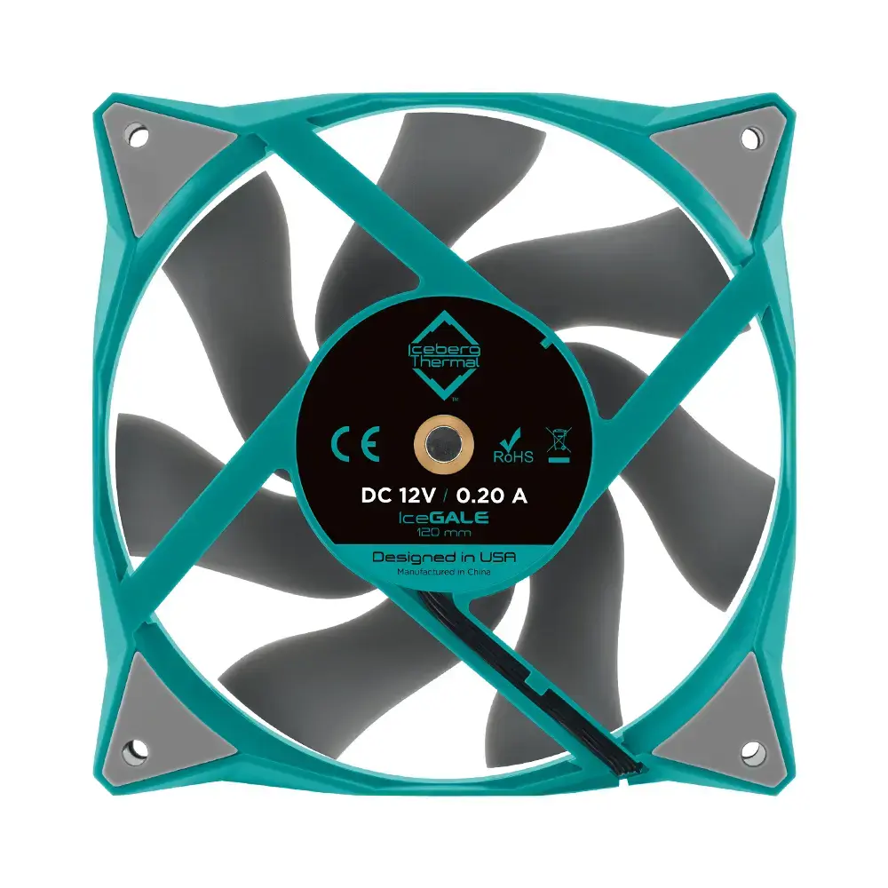 Iceberg IceGALE 120 mm korpusa ventilators Photo 3