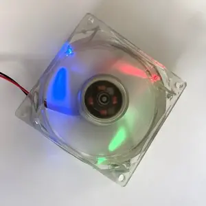 Case fan EUROCASE 80mm 12V 0.14A RGB (Molex) - EUROCASE