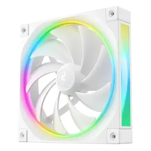 Computer Case Fan DeepCool FL14 140 mm White, 500–1700 RPM, FDB