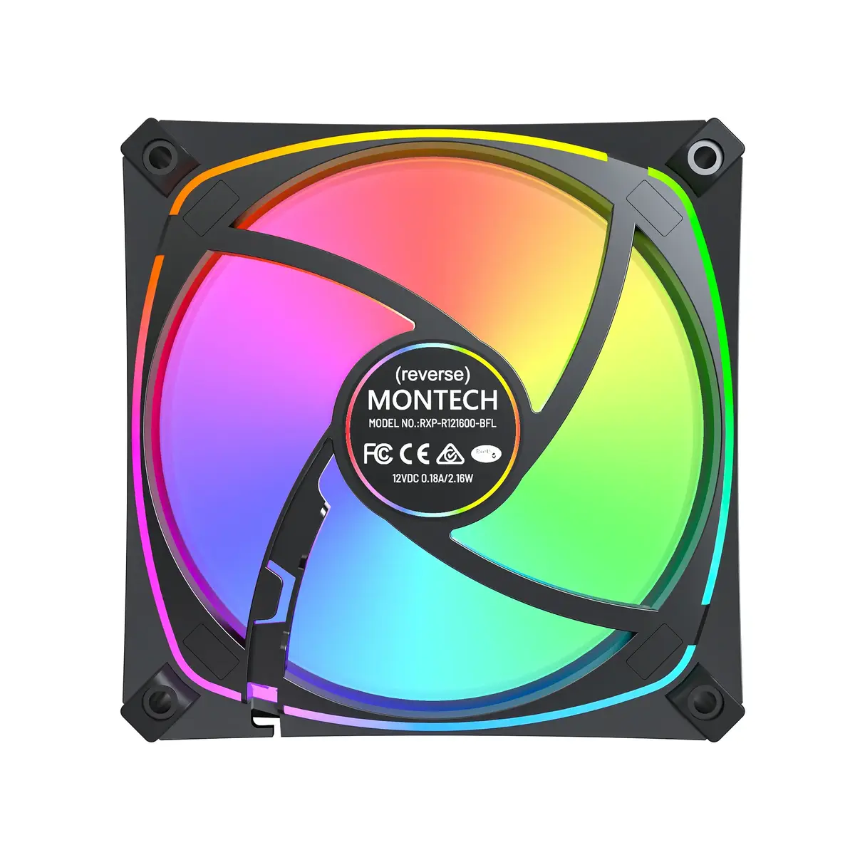 Montech RX120 PRO 120 mm case fan 3-pack Photo 6