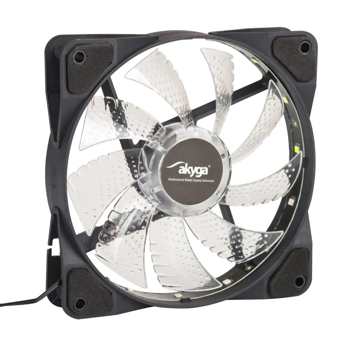 Datora korpusa ventilators Akyga AW-12D-LED 120