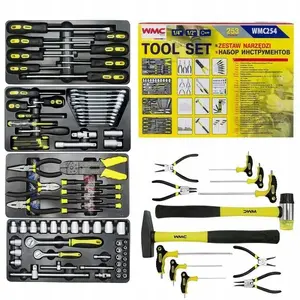 Tool set Upominkarnia WMC254 — 253 pieces, assorted hand tools and accessories