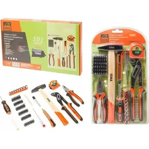 Tool set Isma IS-51011 — 101 pieces: wrenches, screwdrivers, bits