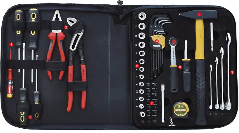 Tool kits and accessories