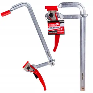 F‑type forged ratchet clamp Tvardy 250 x 100 mm (model 20)