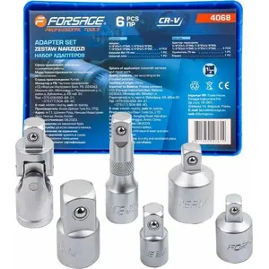 Tool set Forsage adapters set 6 pcs F-4068 by Forsage