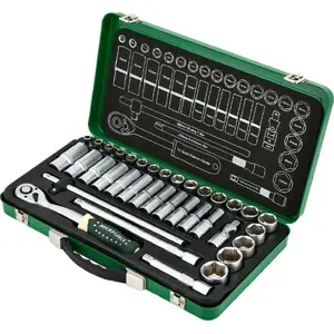 Набор инструментов Rockforce RF-4362M — привод 1/2", 36 предметов, шестигранные головки 8–32 мм