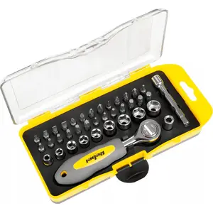 Набор инструментов Rebel Tools 38 шт. RB-1104 — универсальный ручной комплект, 38 элементов