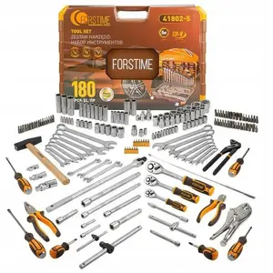 Tool set No name 180 pcs socket and bit set 1/4", 3/8", 1/2" (hex) 4–32 mm