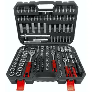 Tool set Forcekraft FK-41723-5 — 172 pieces, 1/4", 3/8", 1/2" drive sockets and accessories