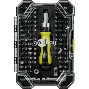Screwdriver GOOBAY 77844 manual single straight, 30 mm blade width, 142 mm length