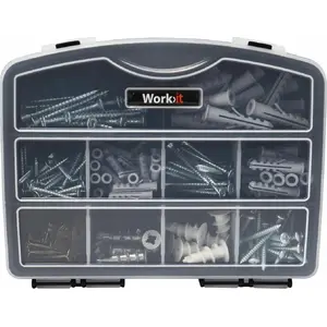 Tool set Work-it Work>it® gypsum installation kit in assortments case, 152 pieces