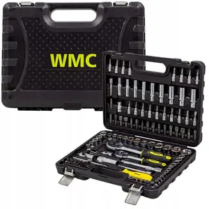 Набор инструментов 108 предметов 1/4" и 3/8" шестигранные головки 4–22 мм No name WMC-41082-5DS