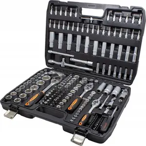 Набор инструментов PARTNER PA-41723-5 — 172 предмета, торцевые головки 1/4", 3/8", 1/2"