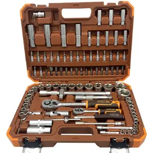 Набор инструментов No name 94 шт 1/4" и 1/2" шестигранные головки 4–32 мм