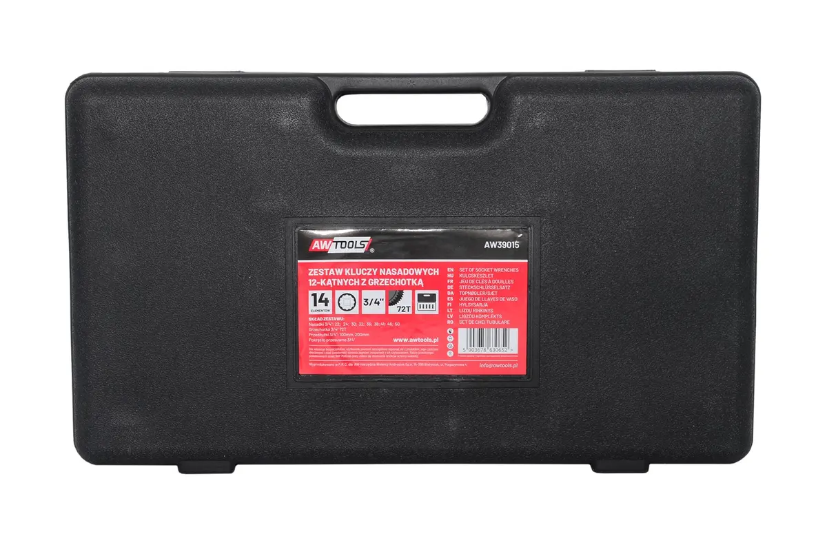 Uzgriežņu galvu komplekts AWTools AW39015 —