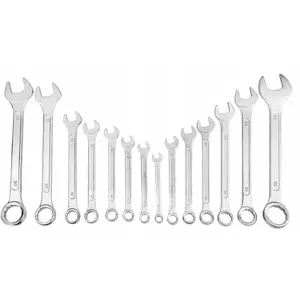 Wrench set GEKO FL-5141P — 14-piece combination wrenches 10–32 mm