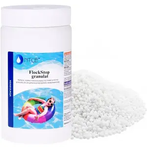 NTCE pool water flocculant granules BA0574, 1 kg, coagulation agent for swimming pools