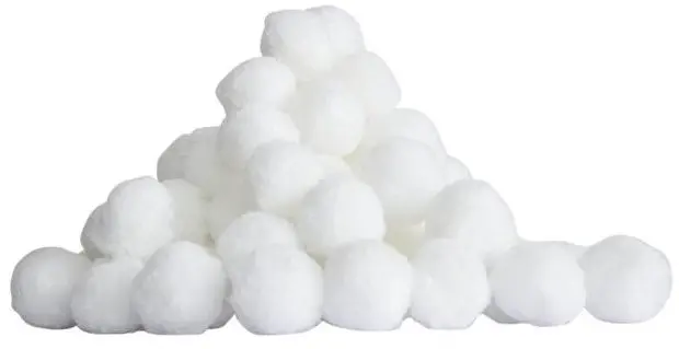 Filterballs 500 g filtrējošs pildījums no